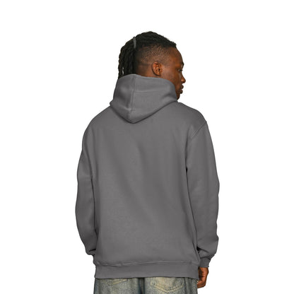 Charcoal - Back - Casual Classics Mens Ringspun Cotton Tall Oversized Hoodie