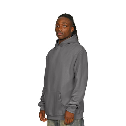 Charcoal - Side - Casual Classics Mens Ringspun Cotton Tall Oversized Hoodie