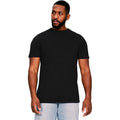 Black - Front - Casual Classics Mens Ringspun Cotton Tall and Slim T-Shirt