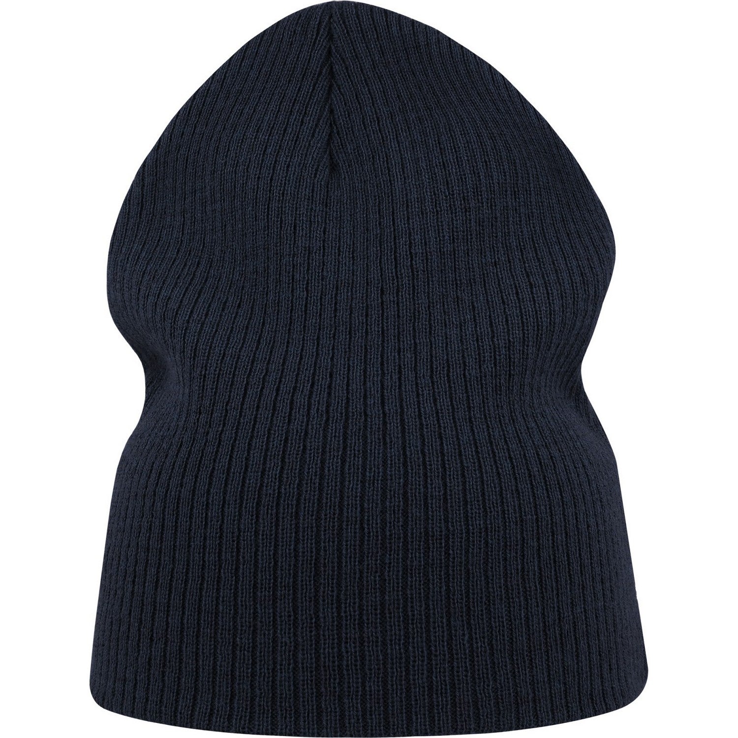 Navy - Back - Atlantis Unisex Adult Brad Recycled Slouch Beanie