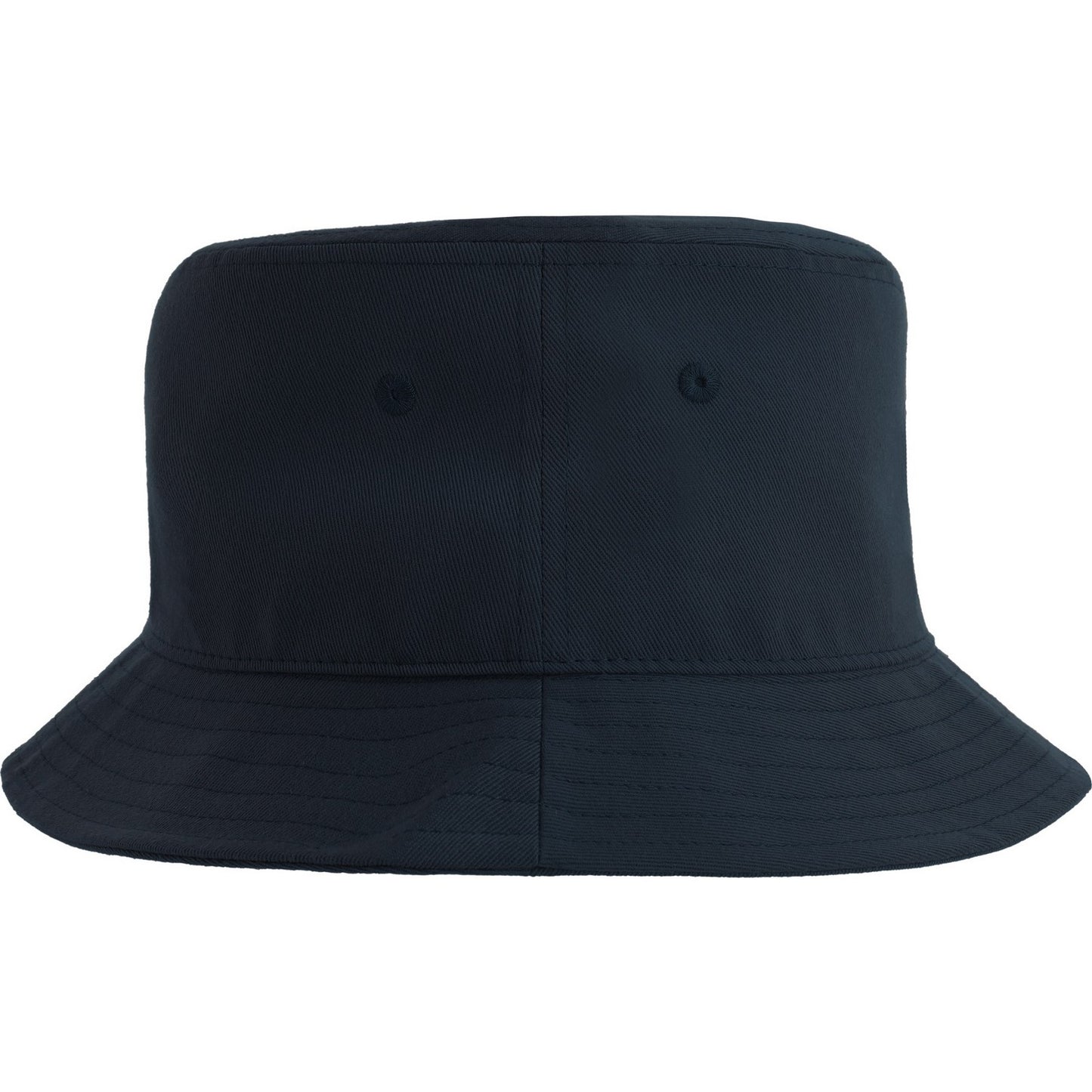 Navy - Back - Atlantis Unisex Adult Geo Recycled Polyester Bucket Hat