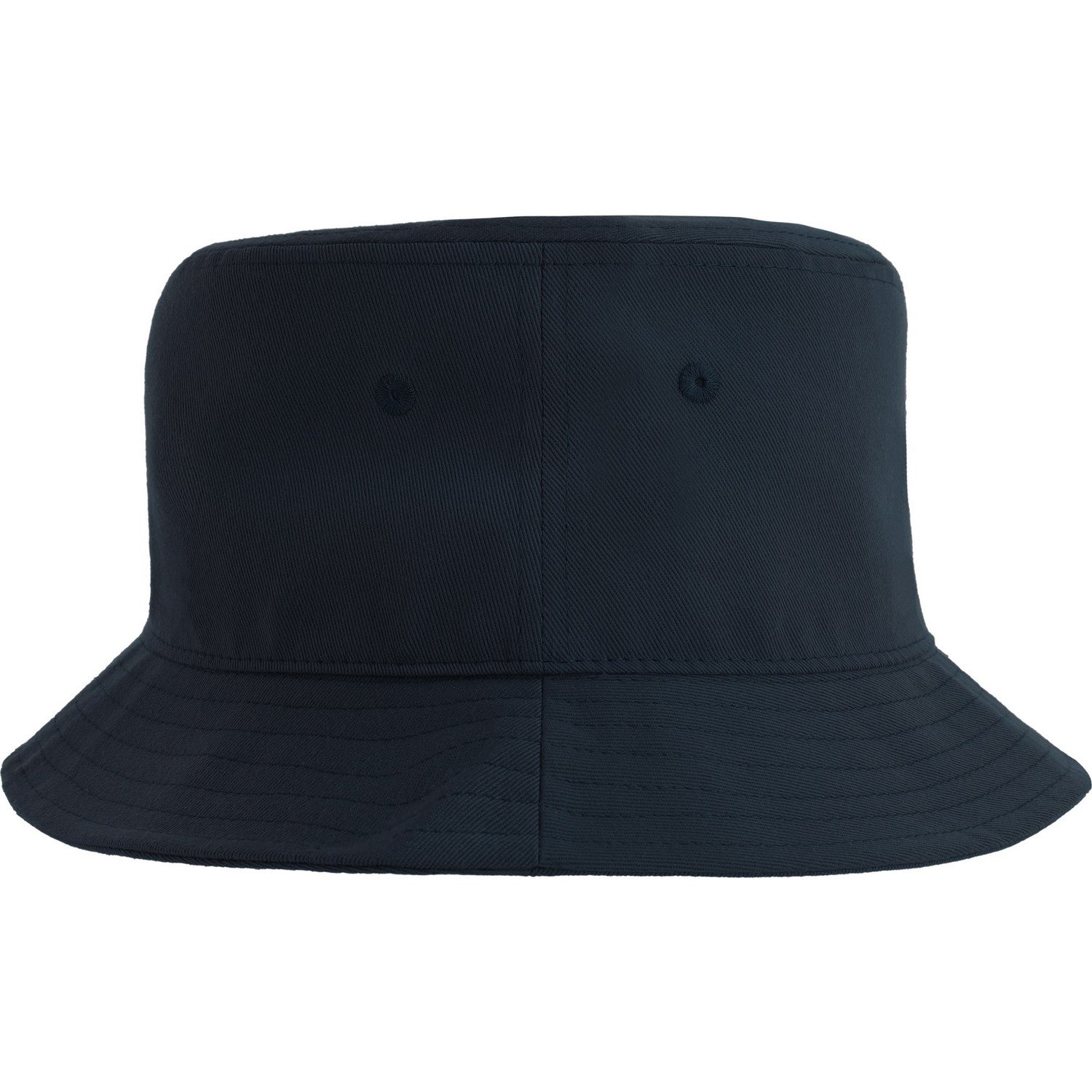 Navy - Back - Atlantis Unisex Adult Geo Recycled Polyester Bucket Hat