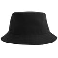 Black - Front - Atlantis Unisex Adult Geo Recycled Polyester Bucket Hat