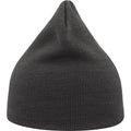 Dark Grey - Back - Atlantis Unisex Adult Moover Recycled Beanie