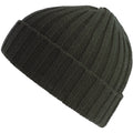 Olive - Front - Atlantis Unisex Adult Shore Chunky Recycled Beanie
