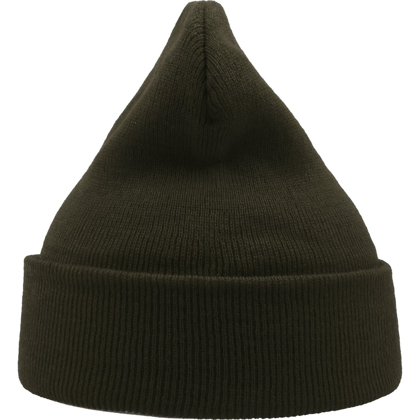 Olive - Back - Atlantis Unisex Adult Wind Recycled Cuffed Beanie
