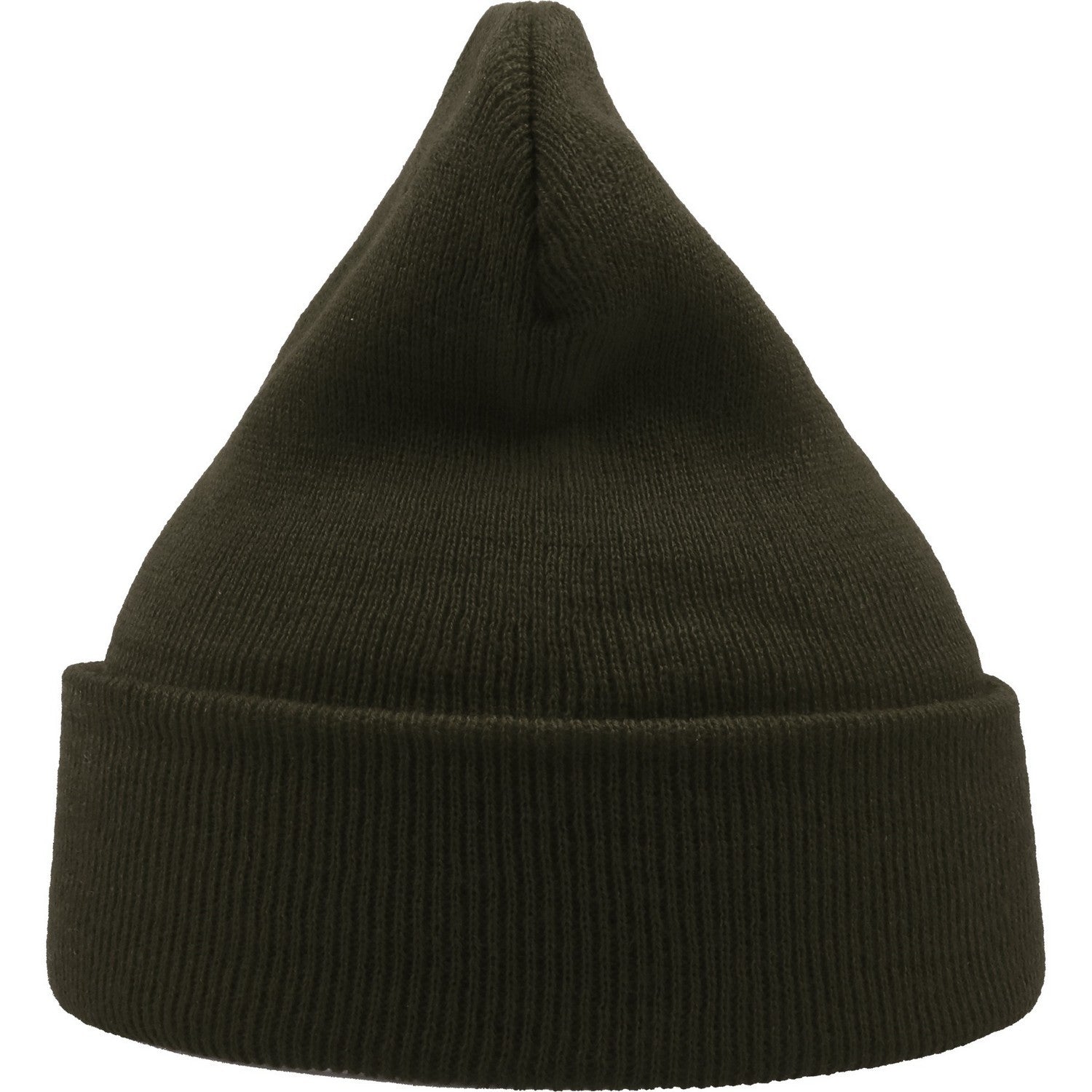 Olive - Back - Atlantis Unisex Adult Wind Recycled Cuffed Beanie