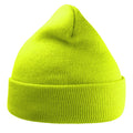 Safety Yellow - Front - Atlantis Unisex Adult Wind Recycled Cuffed Beanie
