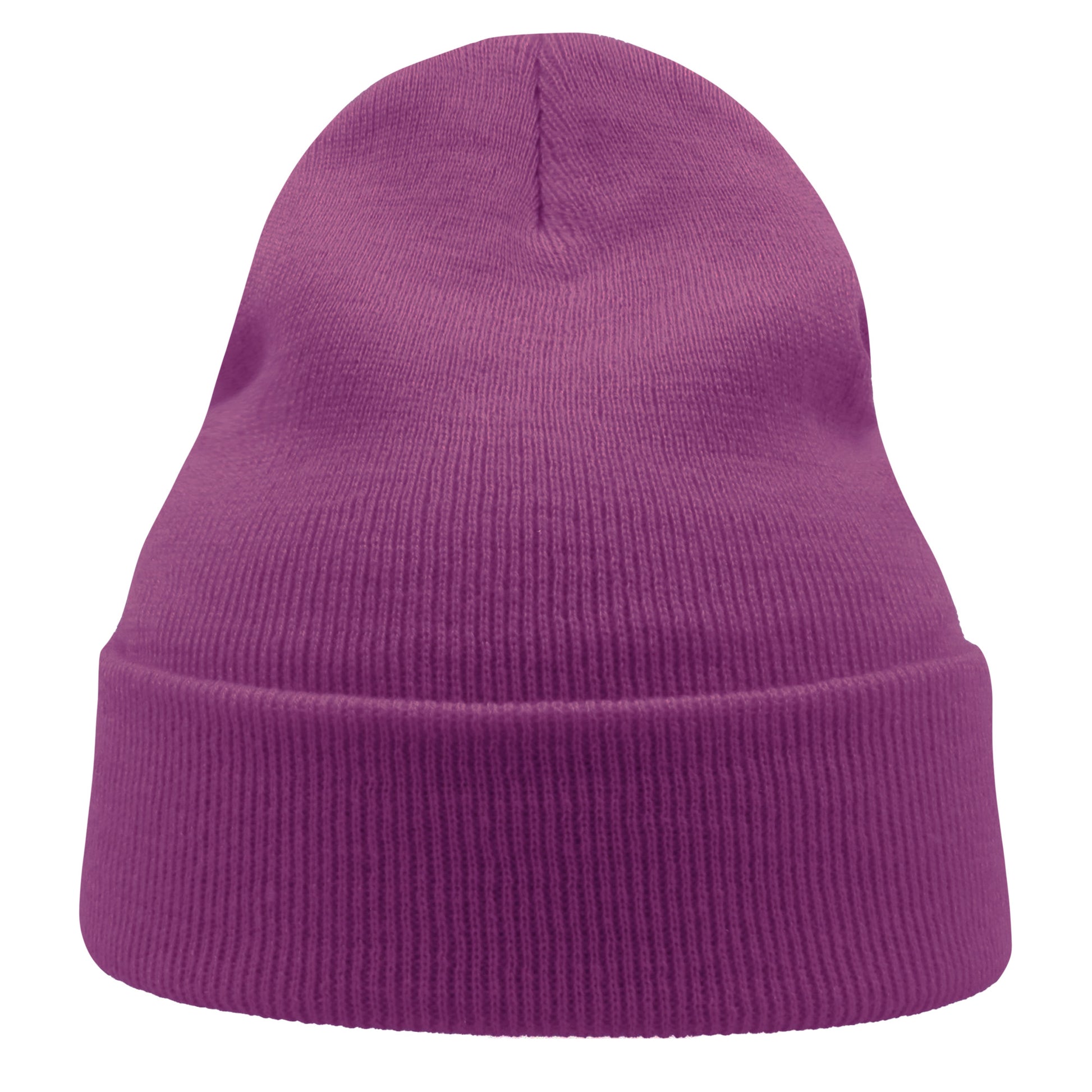 Violet - Side - Atlantis Unisex Adult Wind Recycled Cuffed Beanie