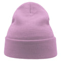 Lilac - Lifestyle - Atlantis Unisex Adult Wind Recycled Cuffed Beanie