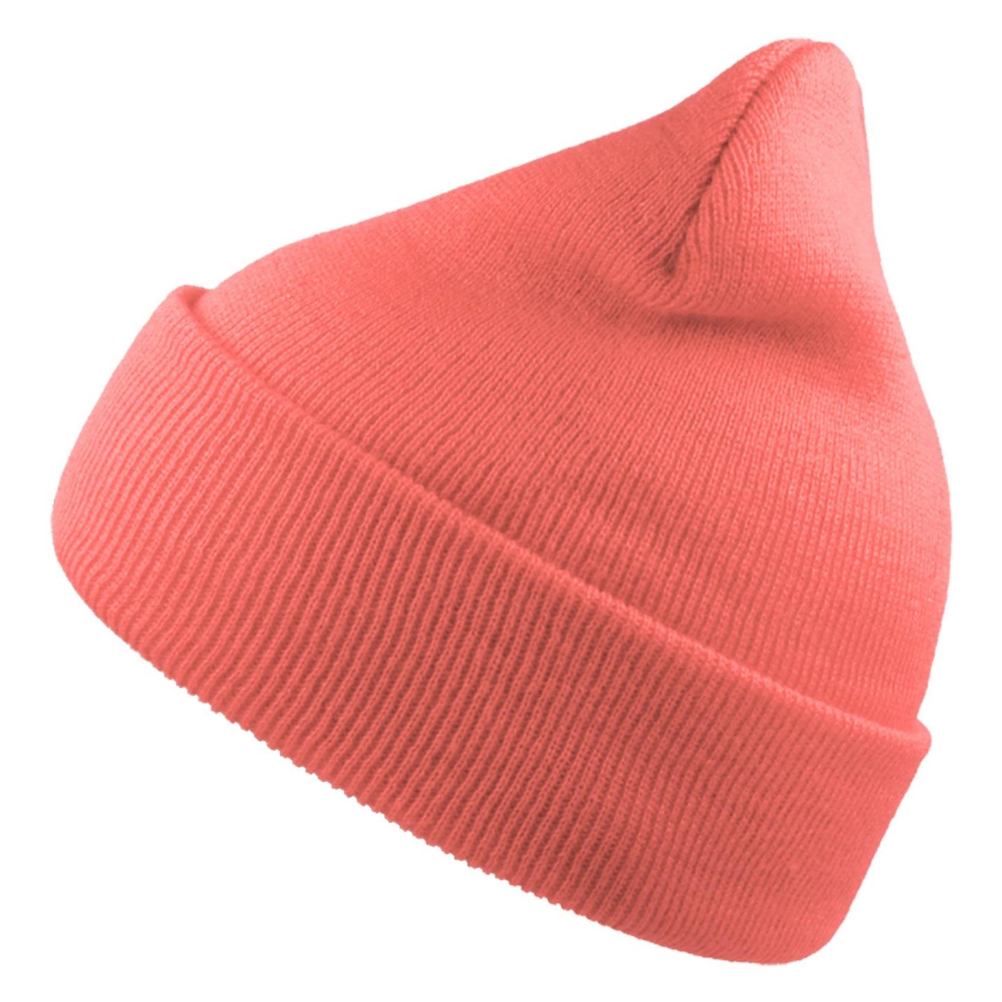 Rose - Front - Atlantis Unisex Adult Wind Recycled Cuffed Beanie