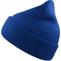 Royal Blue - Front - Atlantis Unisex Adult Wind Recycled Cuffed Beanie