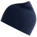 Navy - Back - Atlantis Unisex Adult Yala Organic Beanie