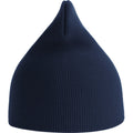 Navy - Side - Atlantis Unisex Adult Yala Organic Beanie