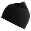 Black - Back - Atlantis Unisex Adult Yala Organic Beanie