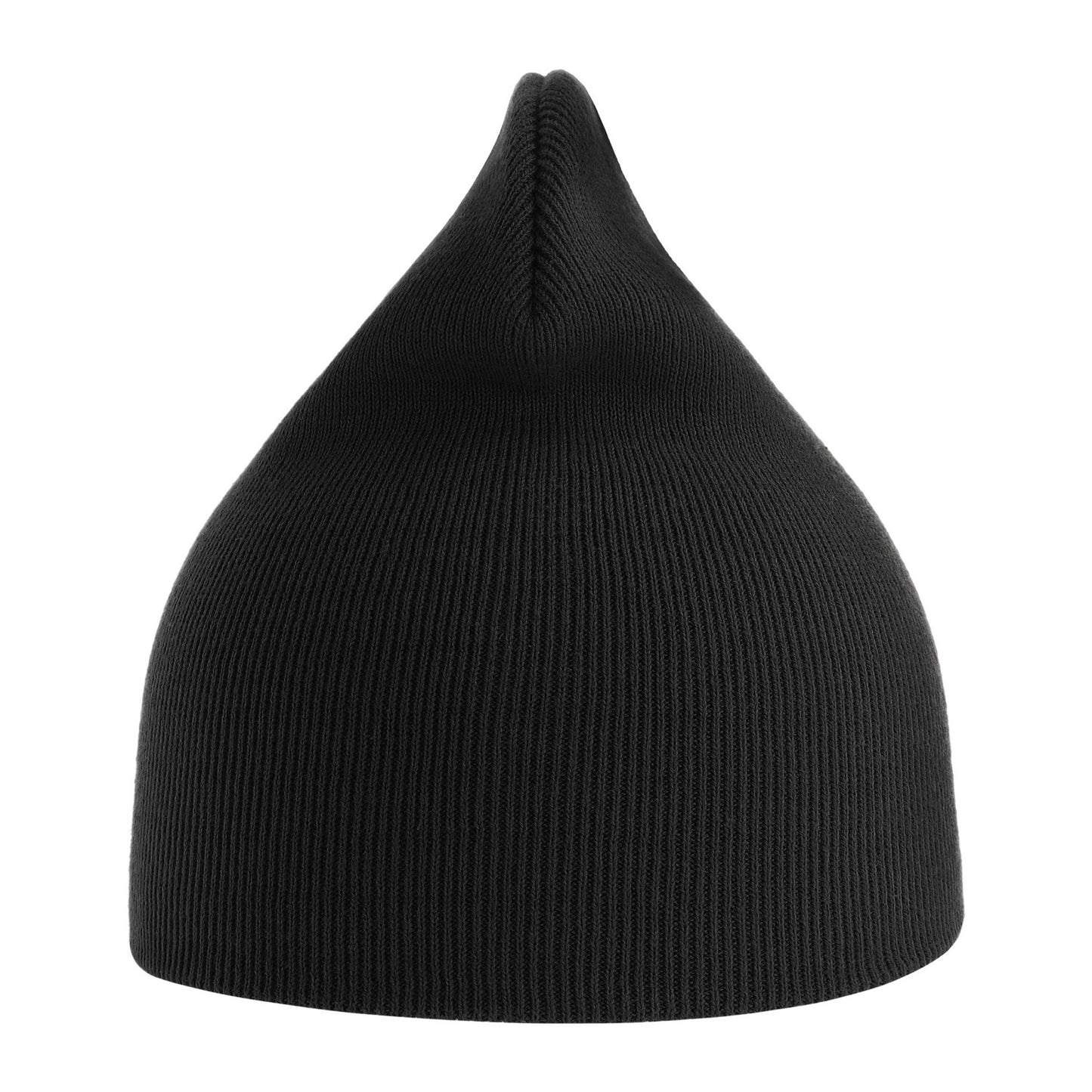 Black - Side - Atlantis Unisex Adult Yala Organic Beanie