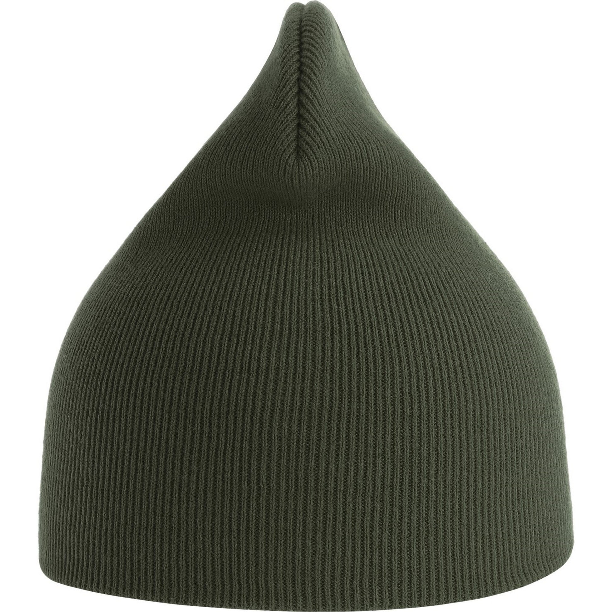Olive - Side - Atlantis Unisex Adult Yala Organic Beanie