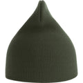 Olive - Side - Atlantis Unisex Adult Yala Organic Beanie