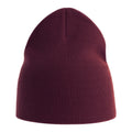 Burgundy - Front - Atlantis Unisex Adult Yala Organic Beanie