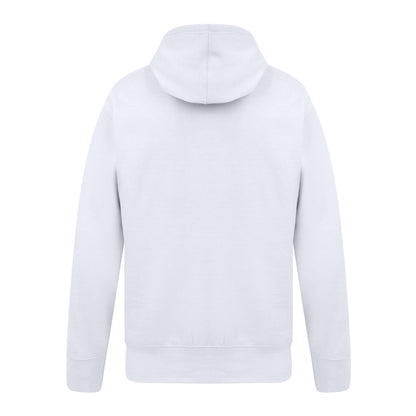 White - Back - Casual Classics Mens Premium Ringspun Cotton Hoodie