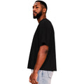 Black - Side - Casual Classics Mens Core Boxy Ringspun Cotton Tall Oversized T-Shirt