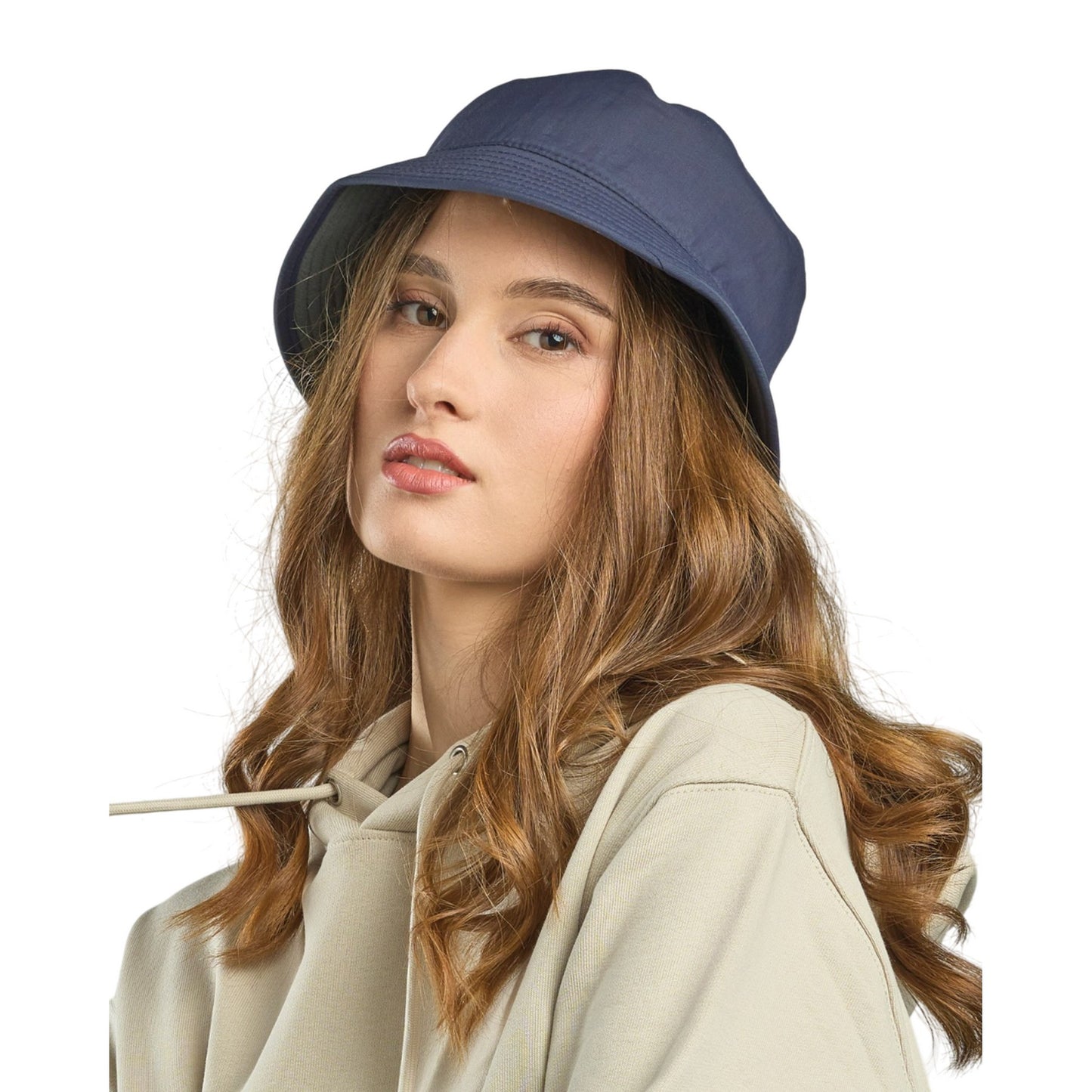Navy-Dark Grey - Back - Atlantis Unisex Adult Ghibli Reversible Bucket Hat
