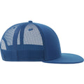 Royal Blue - Side - Atlantis Unisex Adult Mesh 6 Panel Trucker Cap