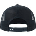 Navy - Back - Atlantis Unisex Adult Mesh 6 Panel Trucker Cap