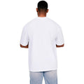White - Back - Casual Classics Mens Core Ringspun Cotton Tall Oversized T-Shirt