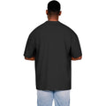 Black - Back - Casual Classics Mens Core Ringspun Cotton Tall Oversized T-Shirt