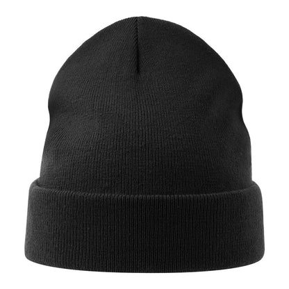 Black - Front - Atlantis Unisex Adult Pier Polartech Lined Beanie