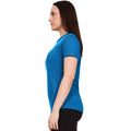 Sapphire Blue - Side - Casual Classics Womens-Ladies Original Tech T-Shirt
