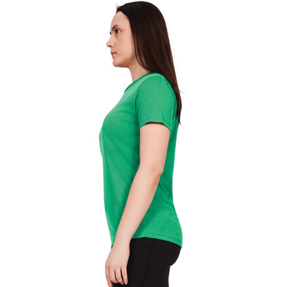 Kelly Green - Front - Casual Classics Womens-Ladies Original Tech T-Shirt