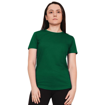 Forest Green - Front - Casual Classics Womens-Ladies Original Tech T-Shirt