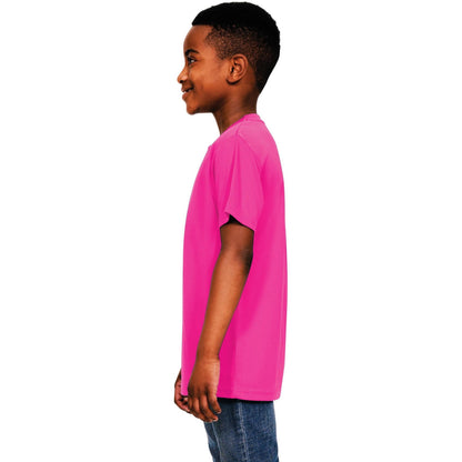 Heliconia - Back - Casual Classics Childrens-Kids Original Tech T-Shirt