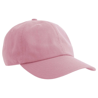 Pink - Back - Atlantis Unisex Adult Dad Sustainable 6 Panel Baseball Cap