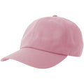 Pink - Front - Atlantis Unisex Adult Dad Sustainable 6 Panel Baseball Cap
