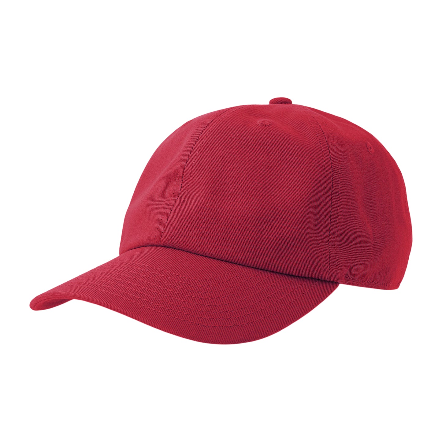 Red - Front - Atlantis Unisex Adult Dad Sustainable 6 Panel Baseball Cap