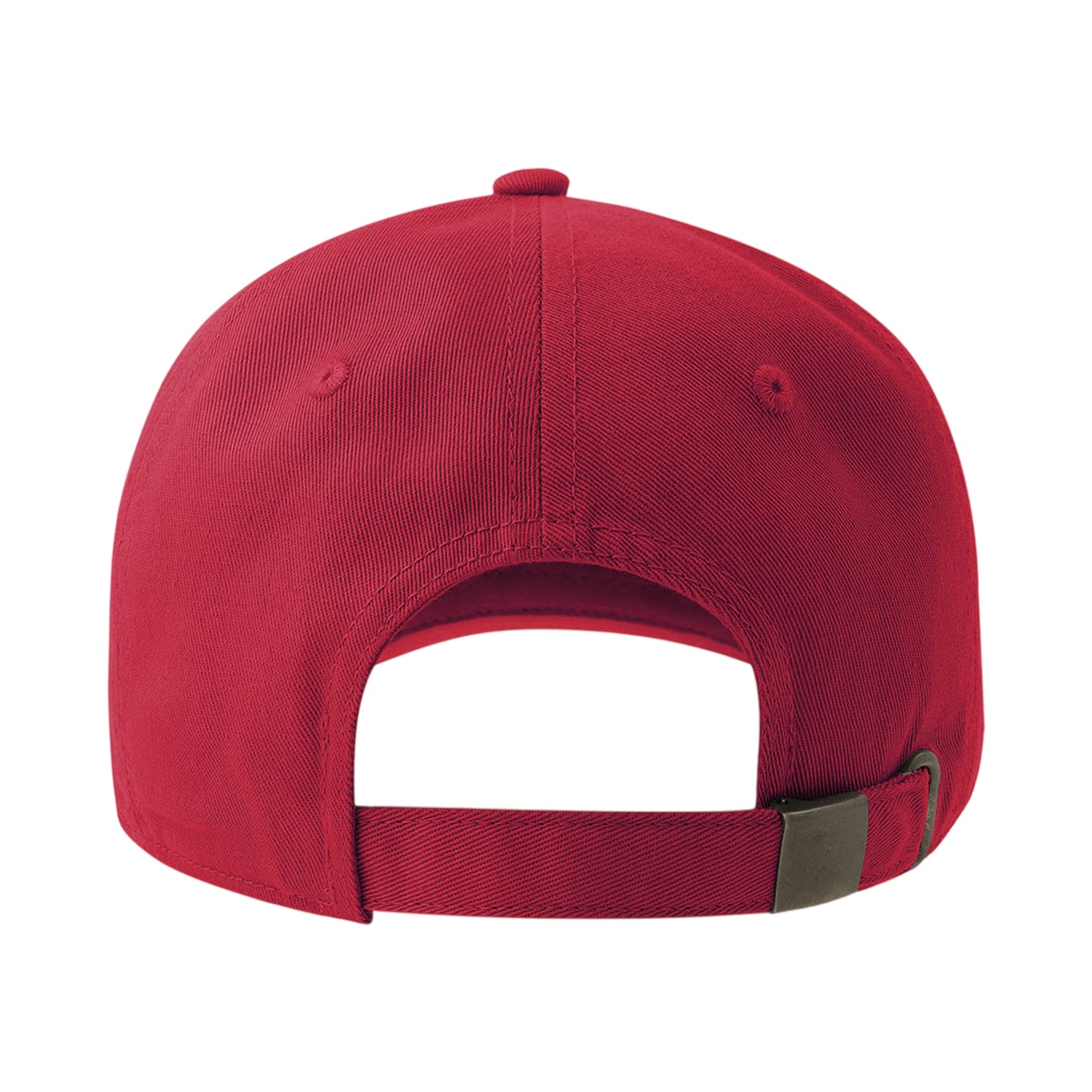 Red - Back - Atlantis Unisex Adult Dad Sustainable 6 Panel Baseball Cap