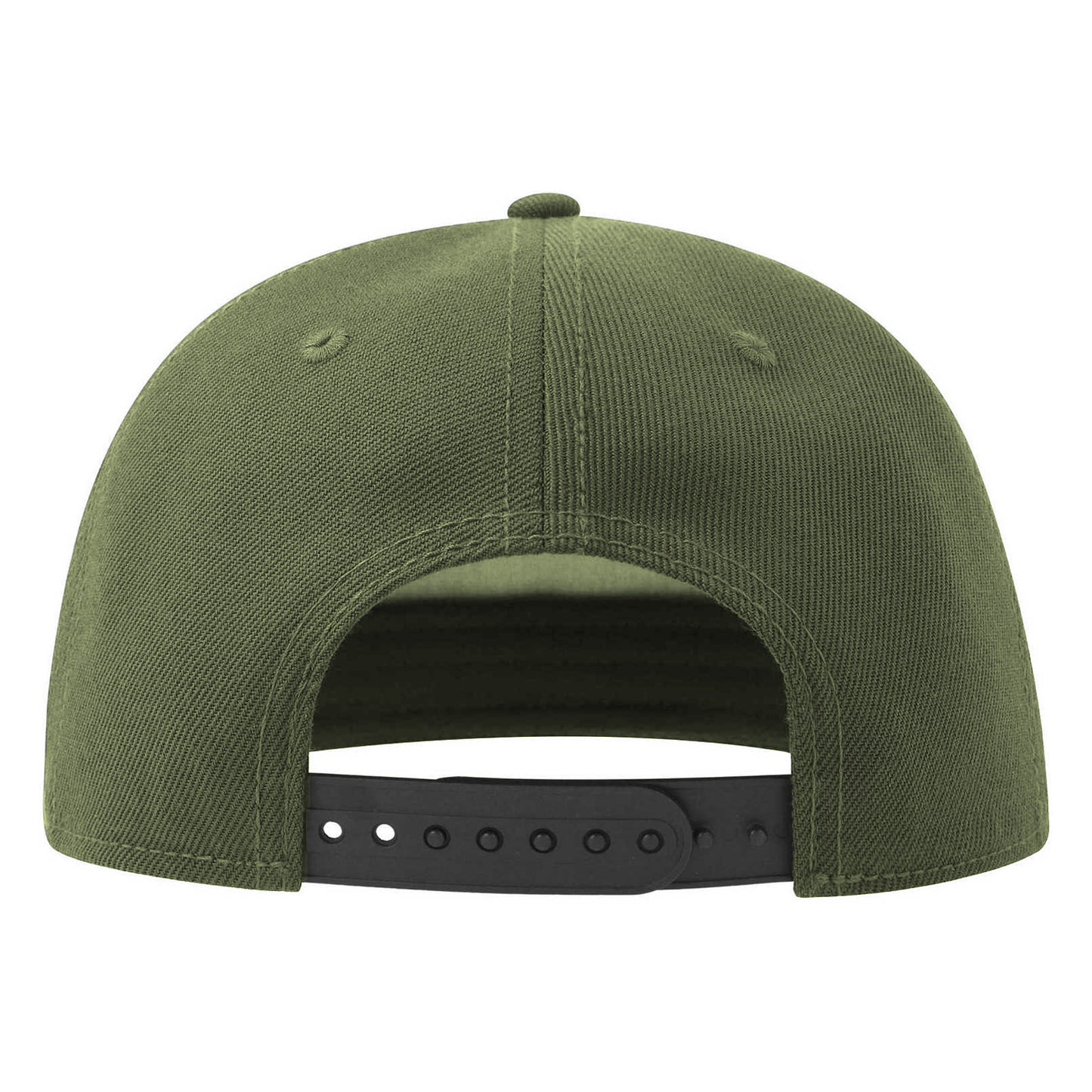 Olive - Back - Atlantis Unisex Adult 5 Panel Snapback Baseball Cap