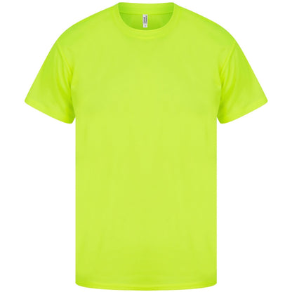 Lime - Front - Casual Classics Unisex Adult Original Tech T-Shirt