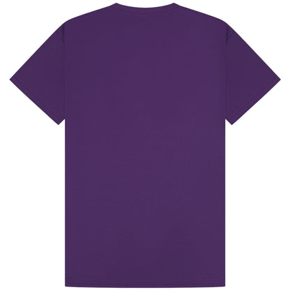 Purple - Back - Casual Classics Unisex Adult Original Tech T-Shirt
