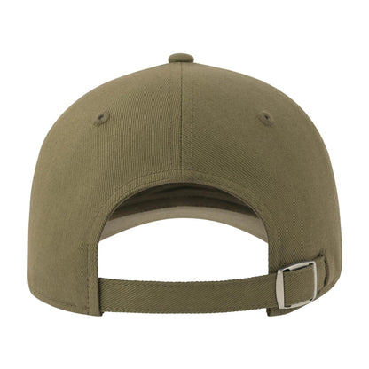 Olive-White - Back - Atlantis Unisex Adult Liberty Sandwich 6 Panel Sustainable Cap