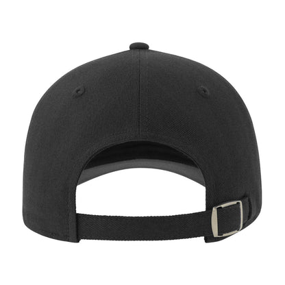 Black-Grey - Back - Atlantis Unisex Adult Liberty Sandwich 6 Panel Sustainable Cap