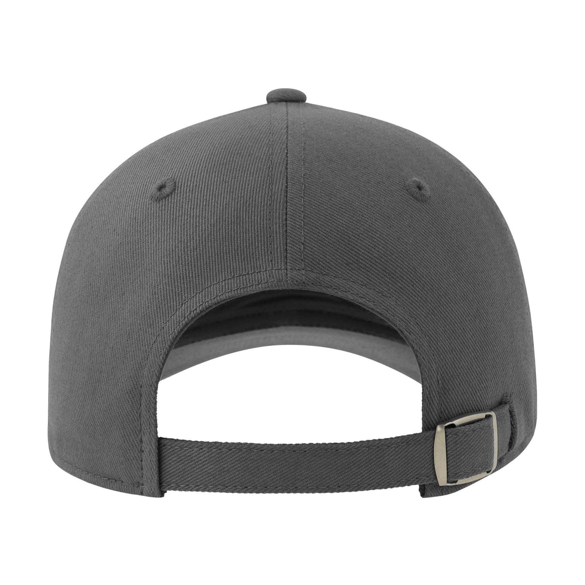 Dark Grey-White - Back - Atlantis Unisex Adult Liberty Sandwich 6 Panel Sustainable Cap