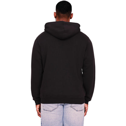 Black - Lifestyle - Casual Classics Unisex Adult Core Ringspun Cotton Tall Full Zip Hoodie