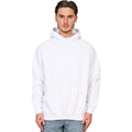 White - Side - Casual Classics Unisex Adult Premium Combed Cotton Oversized Hoodie
