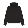Black - Front - Casual Classics Unisex Adult Premium Combed Cotton Oversized Hoodie
