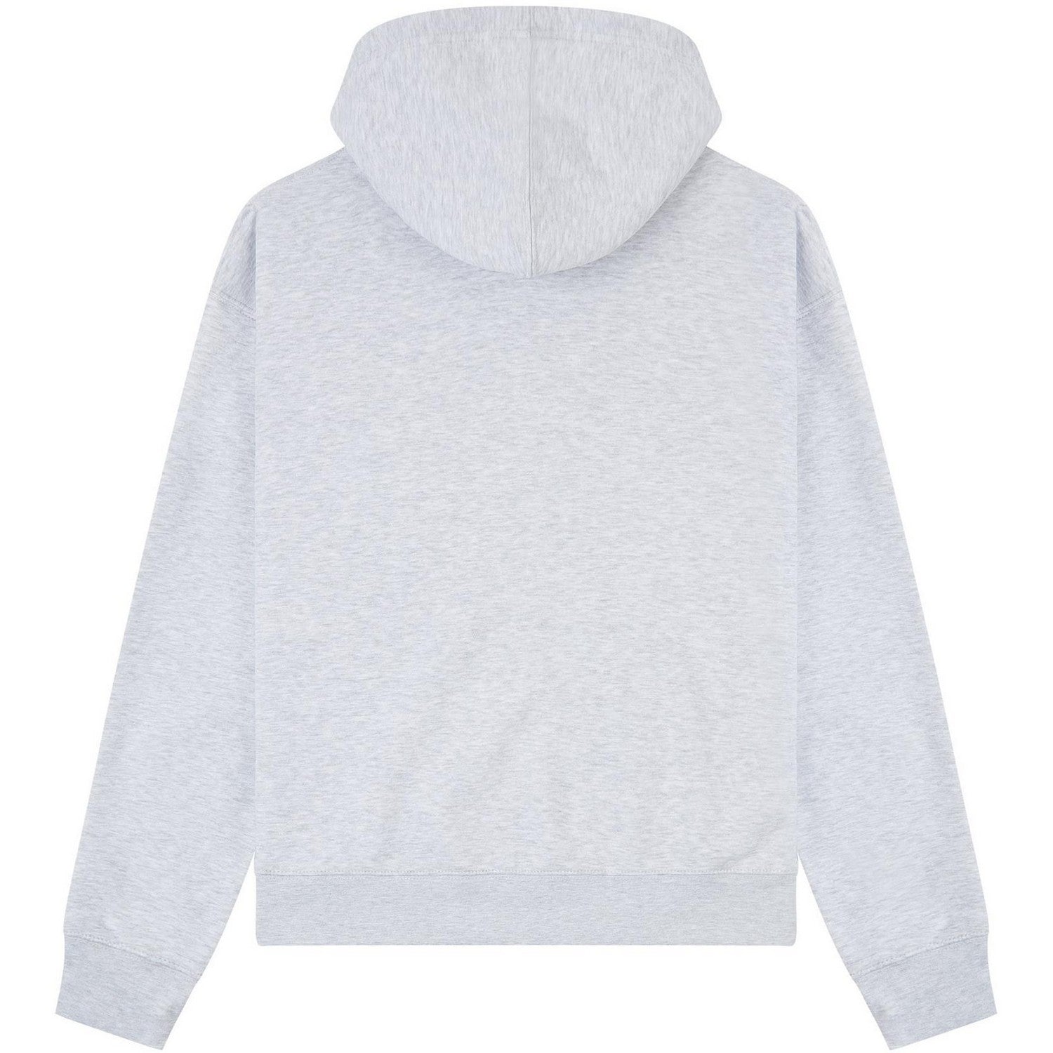 Ash Grey - Back - Casual Classics Unisex Adult Premium Combed Cotton Boxy Oversized Hoodie
