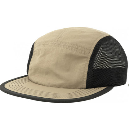 Stone - Back - Atlantis Unisex Adult Erie Retro Technical Recycled Cap